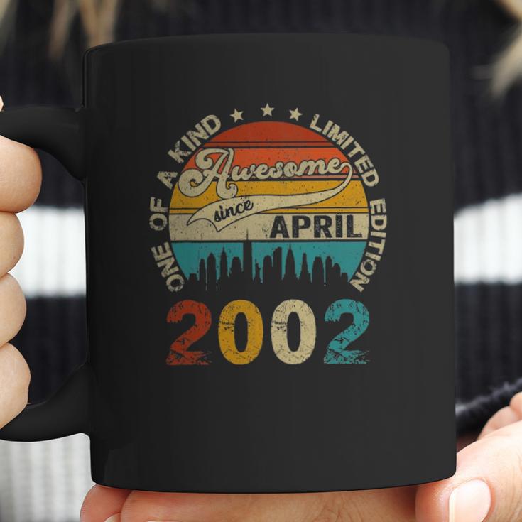 19 Years Old Birthday Gift Awesome Since April 2002 Ver2 Coffee Mug