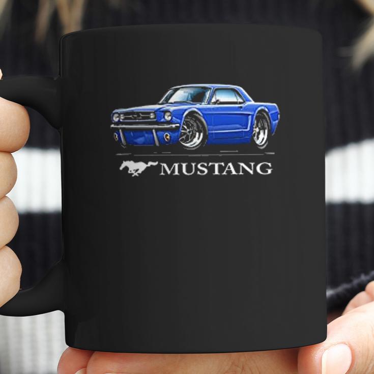 1965 1966 Ford Mustang Coupe Full Color Design Coffee Mug