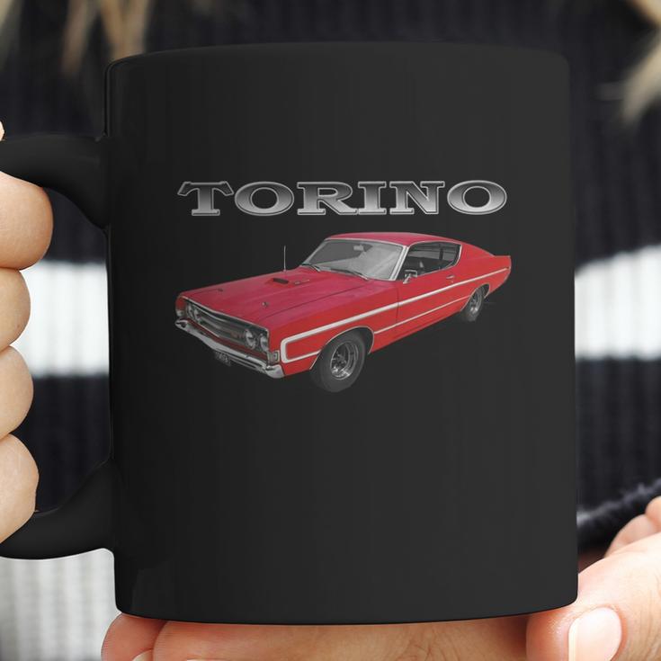 1969 Ford Torino Gt Red Coffee Mug