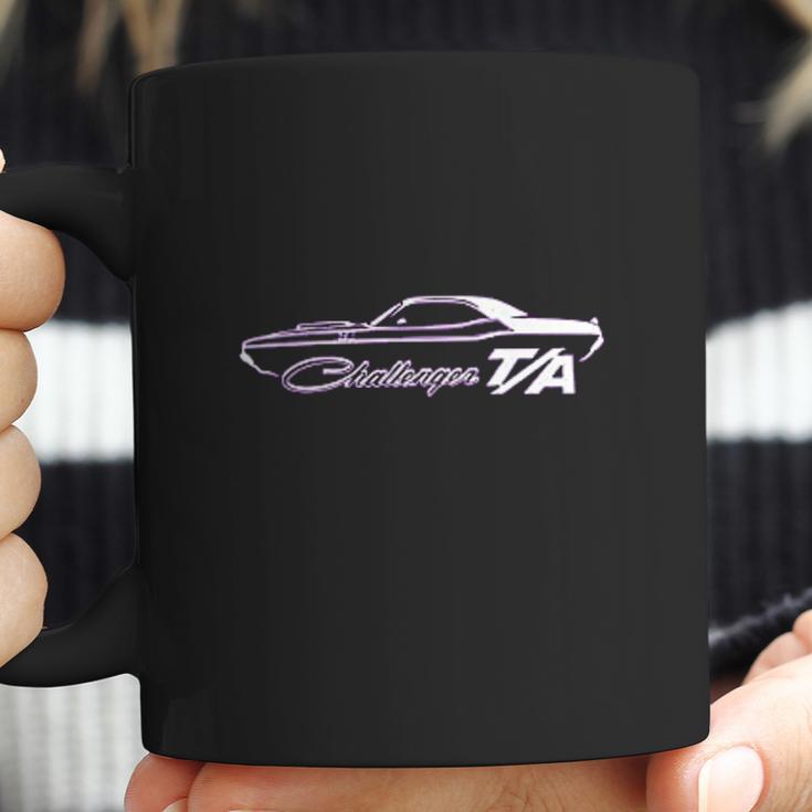 1970 Dodge Challenger Ta Classic Outline Design Coffee Mug