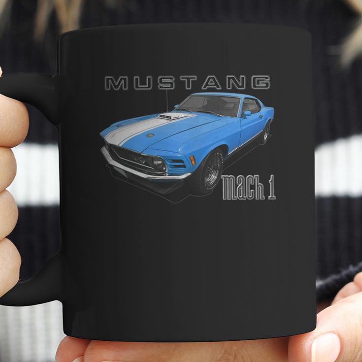 1970 Ford Mach1 Blue Coffee Mug