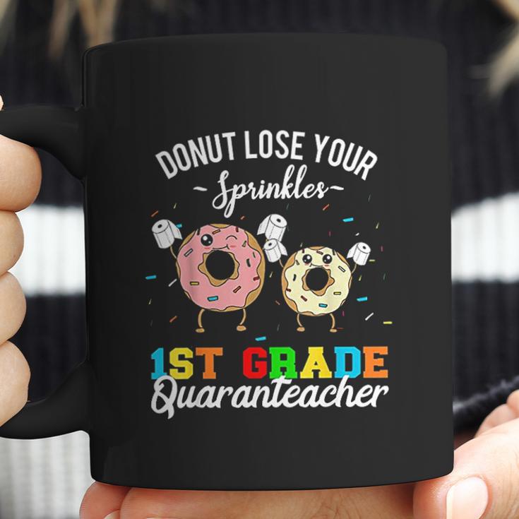 1St Grade Quaranteacher Teacher Social Distancing Coffee Mug