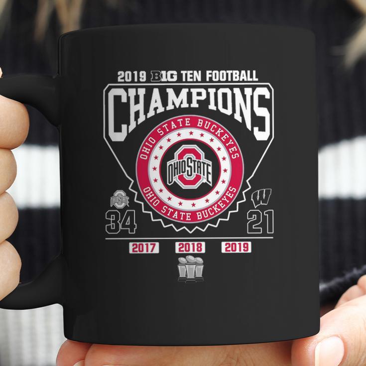 2019 Big Ten Football Champions Ohio State Buckeyes 34 21 Shirt Coffee Mug