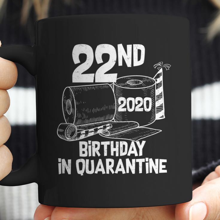 22Nd Birthday In Quarantine Toilet Paper Party Coffee Mug