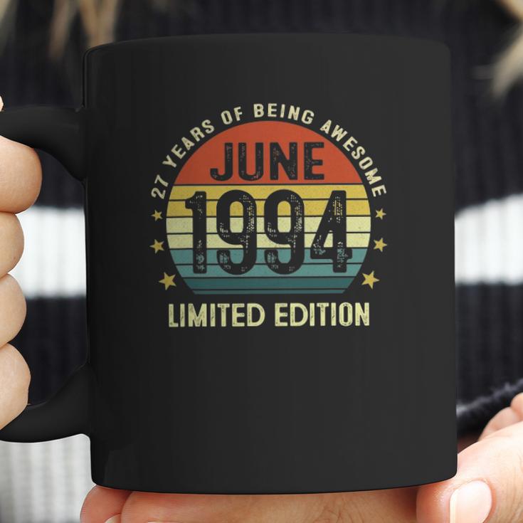 27 Years Old Vintage June 1994 Limited Edition 27Th Birthday Coffee Mug