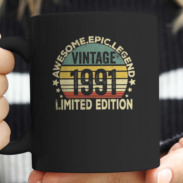 30 Years Old Legendary Retro Vintage Awesome Birthday 1991 Coffee Mug