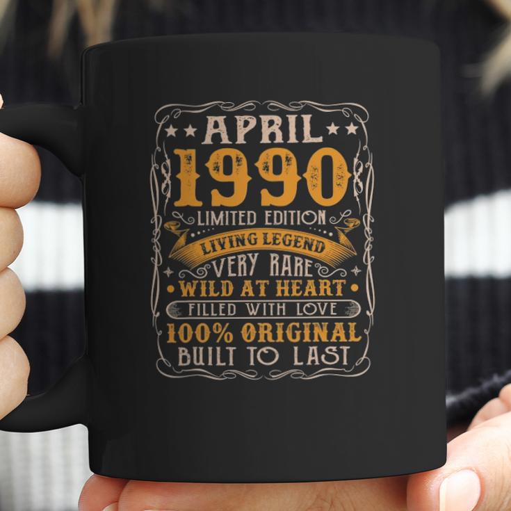 31St Birthday Decoration April 1990 Men Women 31 Years Old Coffee Mug