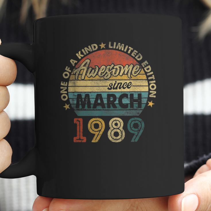 32 Years Old Birthday Gifts Awesome Since March 1989 Ver2 Coffee Mug