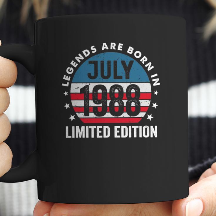 33 Years Old Legends Are Born In July 1988 Vintage July 1988 Ver2 Coffee Mug