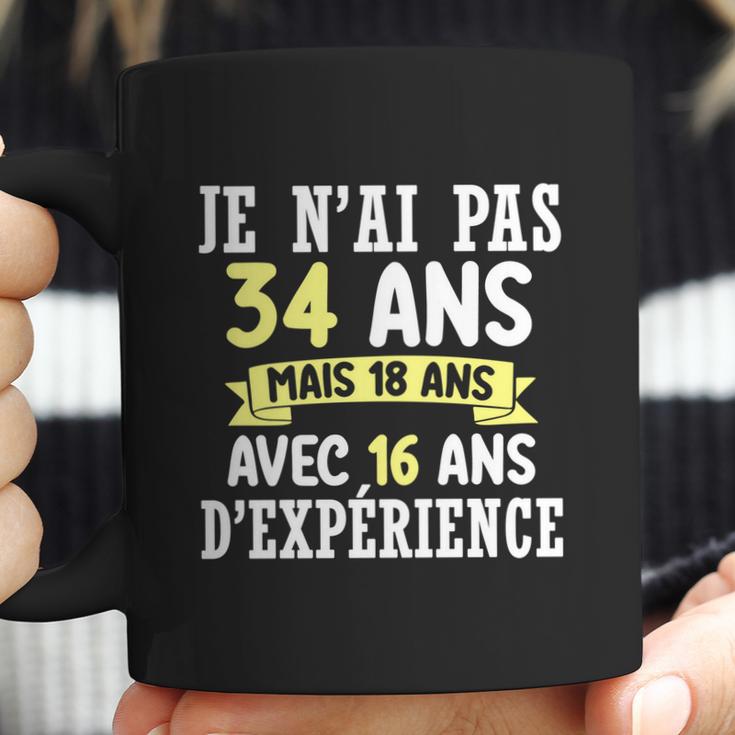 34 Years Birthday Gift For Humour Je Nai Pas 34 Gift Coffee Mug