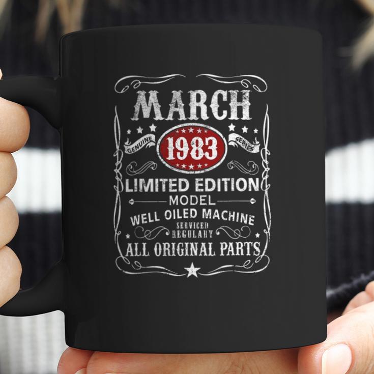 38 Years Old 38Th Birthday Decoration March 1983 Gift Coffee Mug