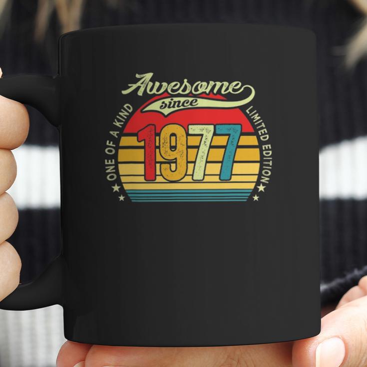 44 Years Old Gifts 44Th Birthday Men Awesome Since 1977 Ver2 Coffee Mug