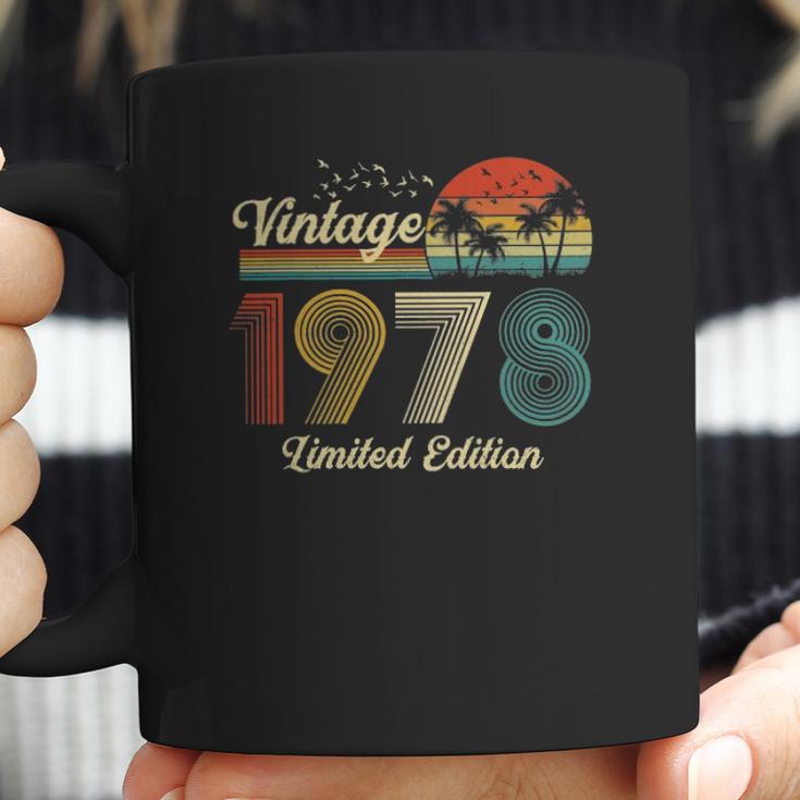 44 Years Old Vintage 1978 Limited Edition 44Th Birthday Coffee Mug