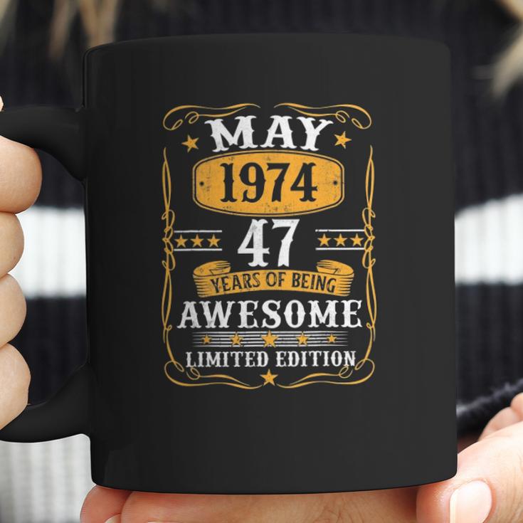 47 Years Old Gifts Vintage May 1974 47Th Birthday Gift Coffee Mug