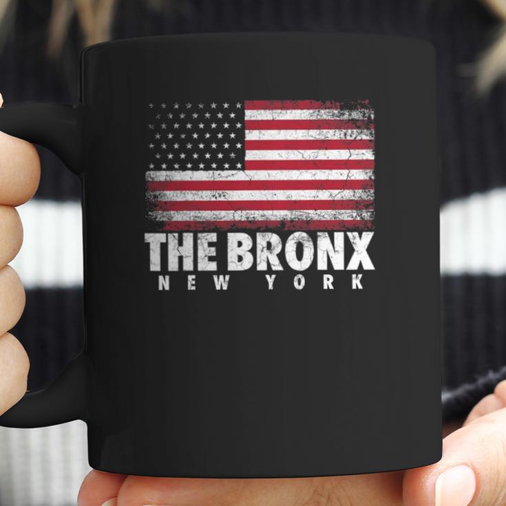 4Th Of July Gift The Bronx New York Ny American Flag Usa Coffee Mug