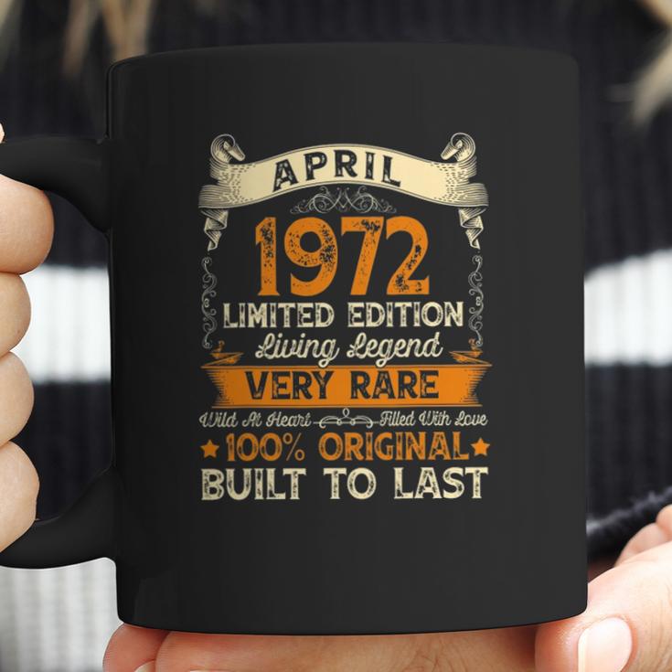 50 Years Old Gifts April 1972 Limited Eition 50Th Birthday Coffee Mug