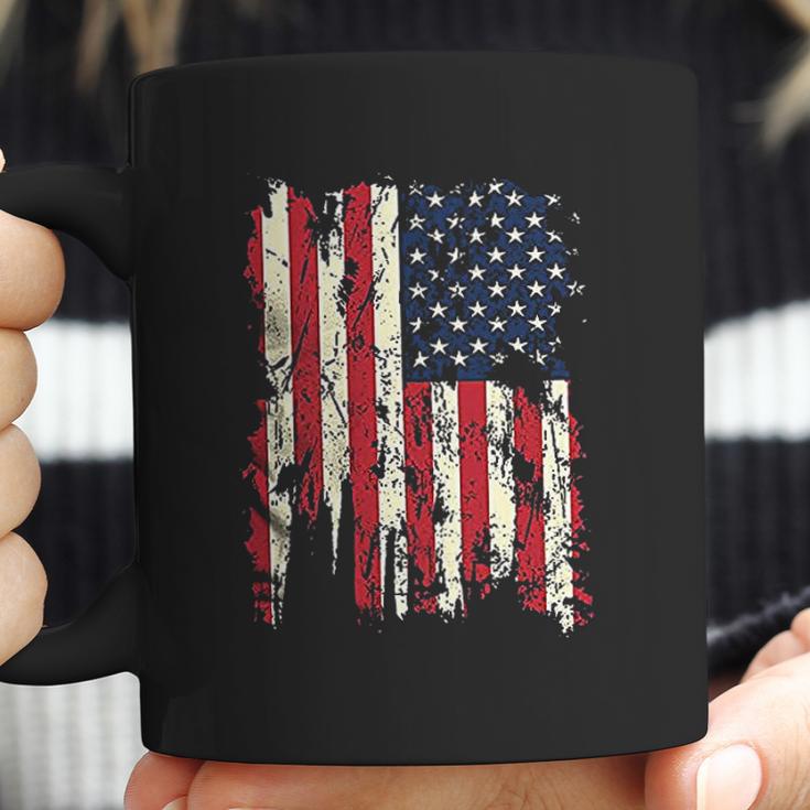 Adult Patriots American Distressed Flag Coffee Mug