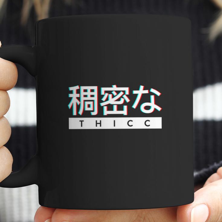 Aesthetic Japanese Thicc Logo Coffee Mug