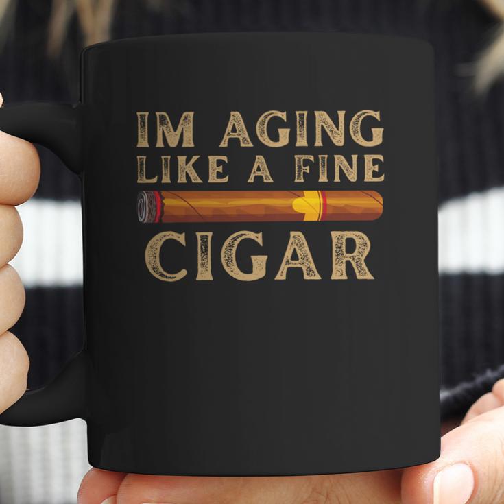 Im Aging Like A Fine Cigar Birthday Coffee Mug