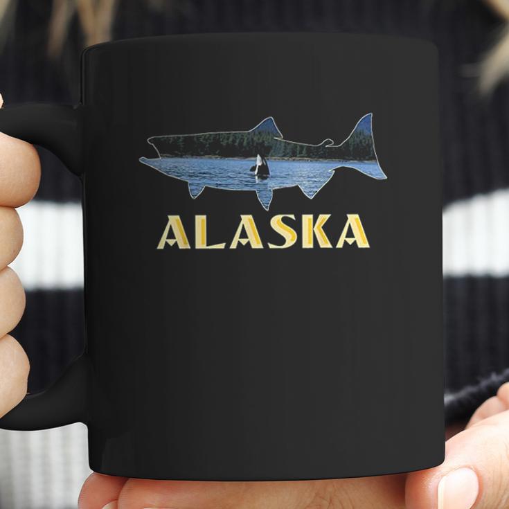 Alaska King Salmon Fishing Vacation Coffee Mug