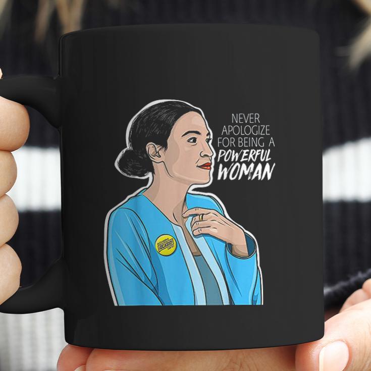 Alexandria Ocasio Cortez Powerful Woman Coffee Mug