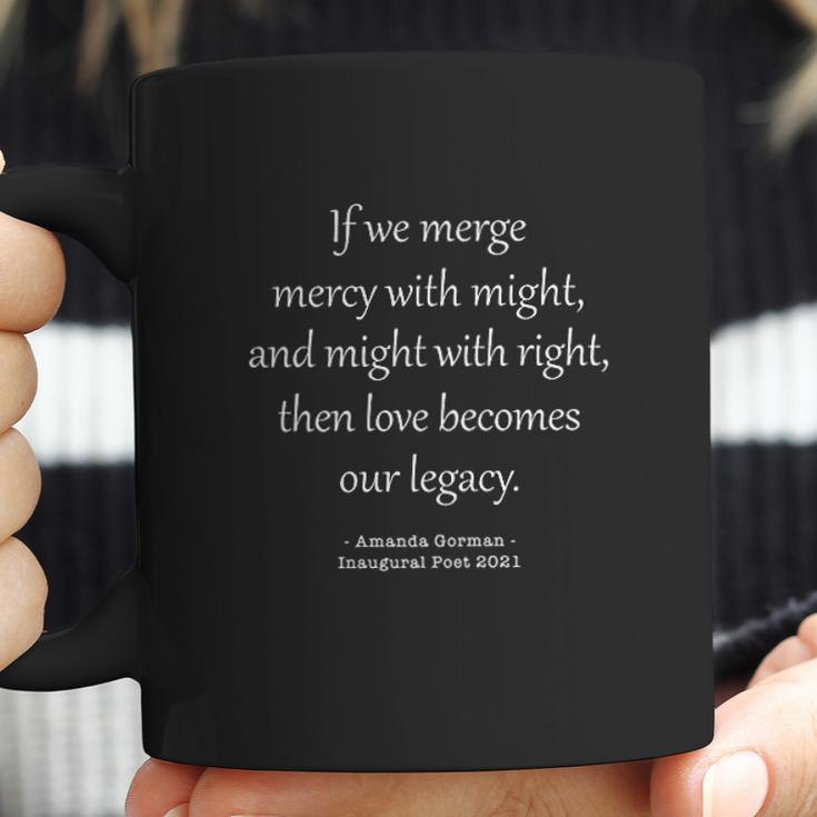 Amanda Gorman Poet Laureate Poetry Love Becomes Our Legacy Coffee Mug