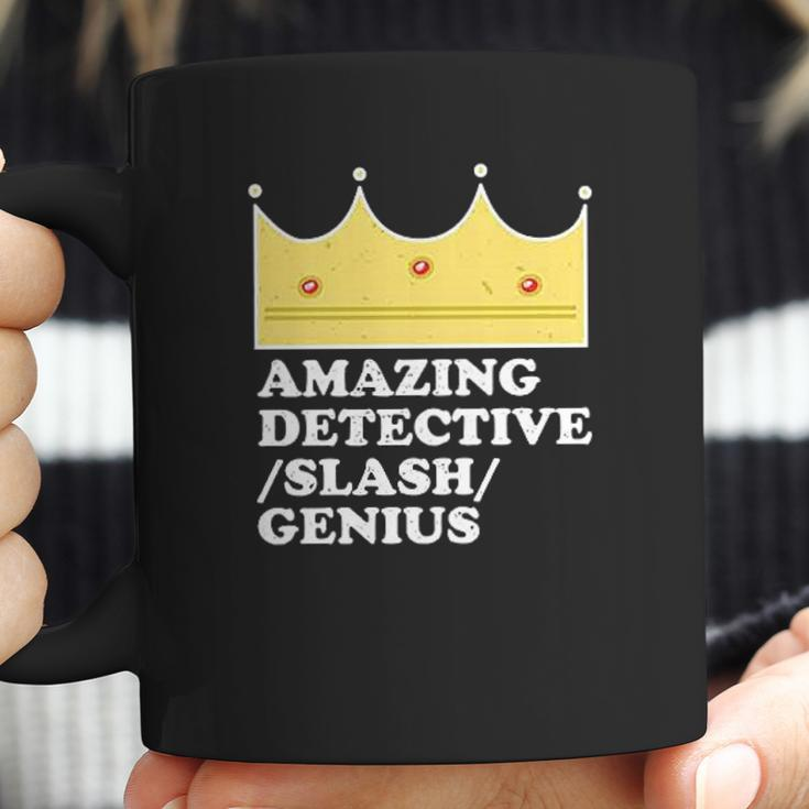 Amazing Detective Slash Genius Funny Graphic Coffee Mug