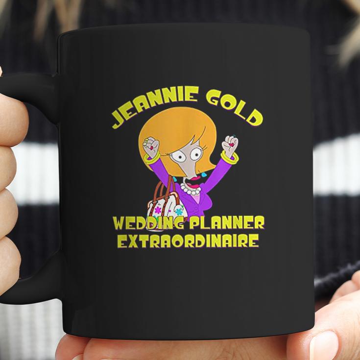 American Dad Jeannie Gold Coffee Mug