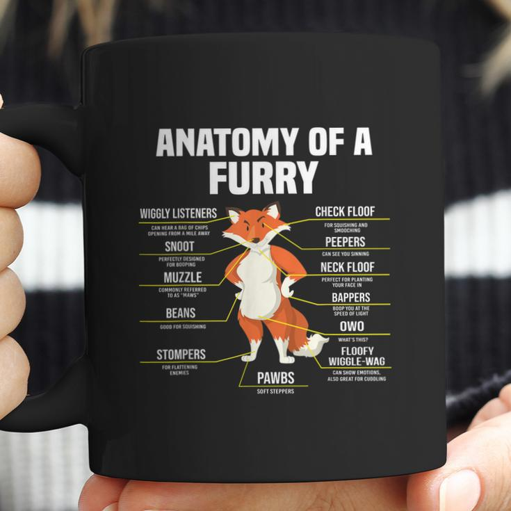 Anatomy Of A Furry Fandom Furries Cute Sweet Funny Coffee Mug