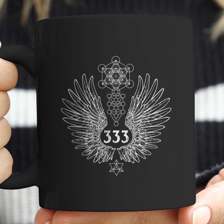 Angel Number 333 Sacred Geometry Healing Coffee Mug