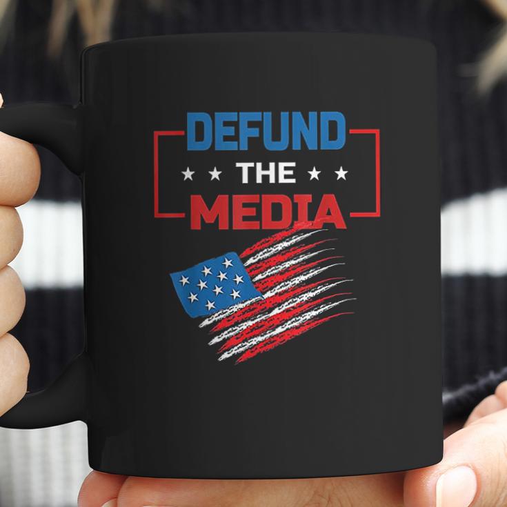 Anti Fake News Defund The Media Coffee Mug