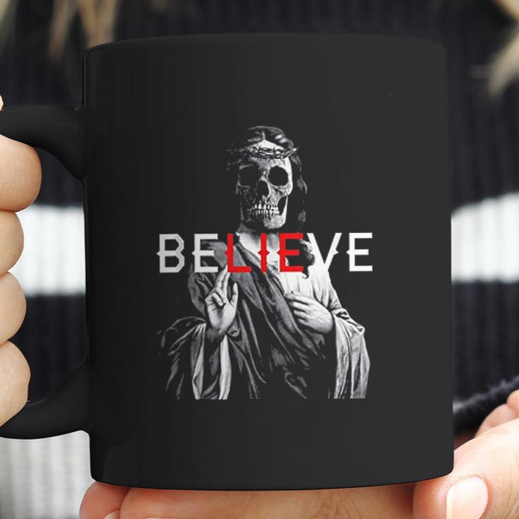 Antichrist Jesus Skull Believe Atheist Coffee Mug