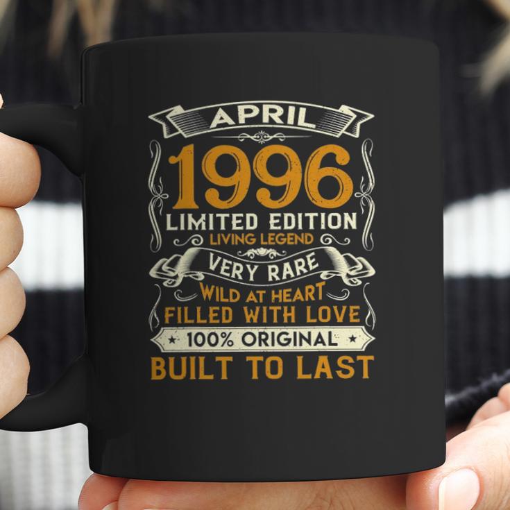 April 1996 Vintage 25 Years Old 25Th Birthday Gift Family Coffee Mug