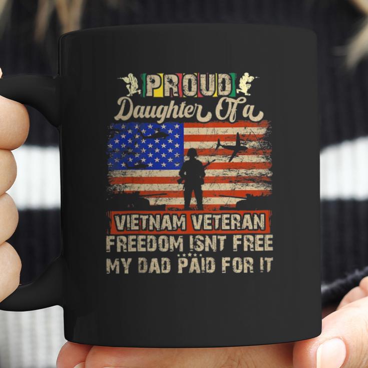 Army Military Navy - Proud Daughter Of A Vietnam Veteran Coffee Mug