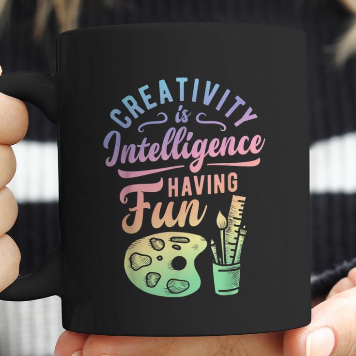 Artist Creativity Is Intelligence Having Fun Art Supply Coffee Mug