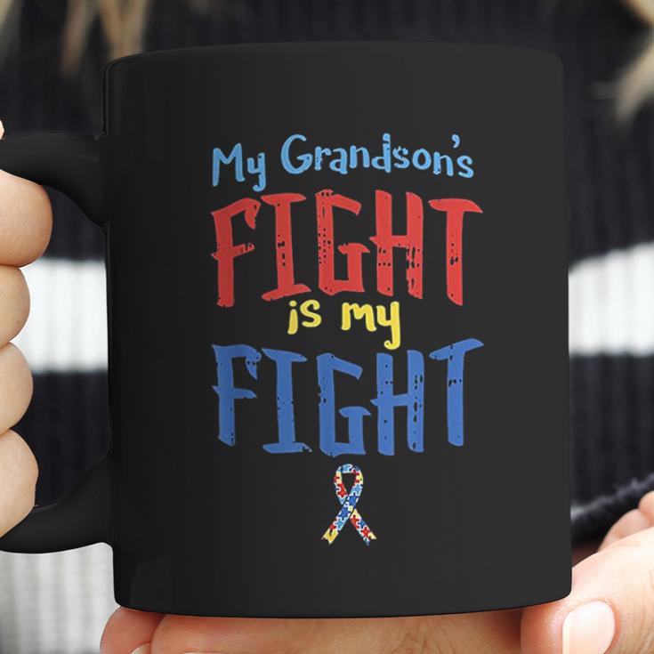 Autistic Grandsons Fight Grandparent Coffee Mug