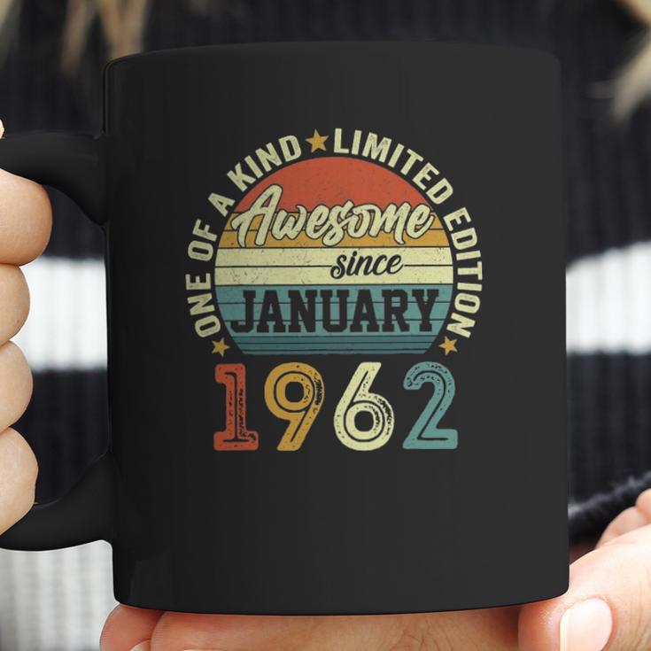 Awesome Since January 1962 60 Years Old 60Th Birthday Gifts Coffee Mug