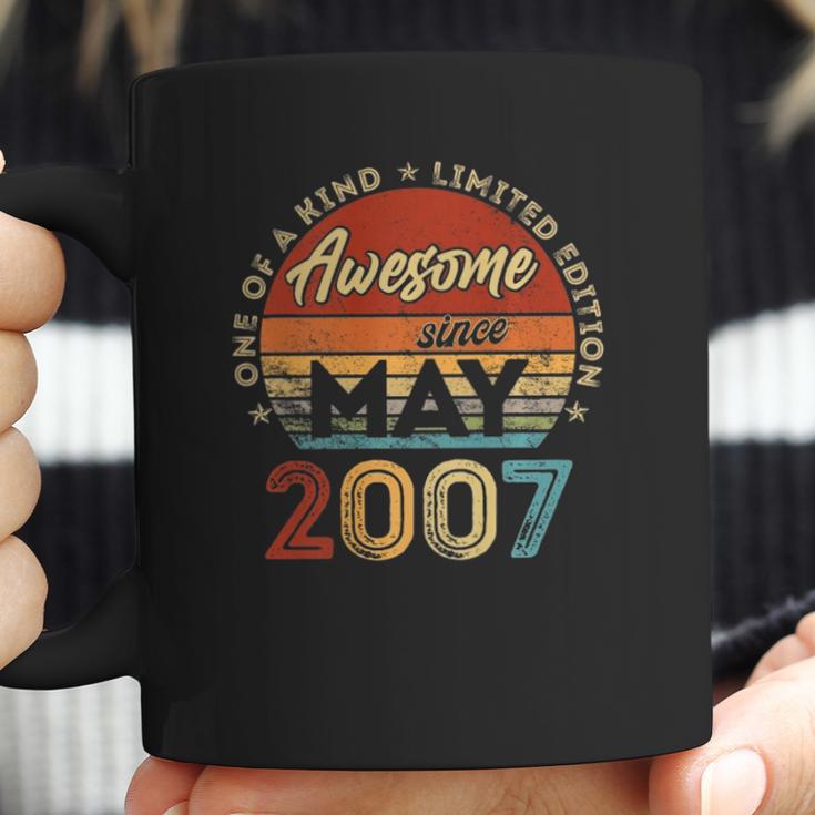 Awesome Since May 2007 15Th Birthday Gift 15 Years Old Boy Coffee Mug