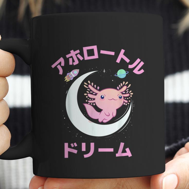 Axolotl Anime Japan Kawaii Pastel Goth Aesthetic Nu Goth Coffee Mug