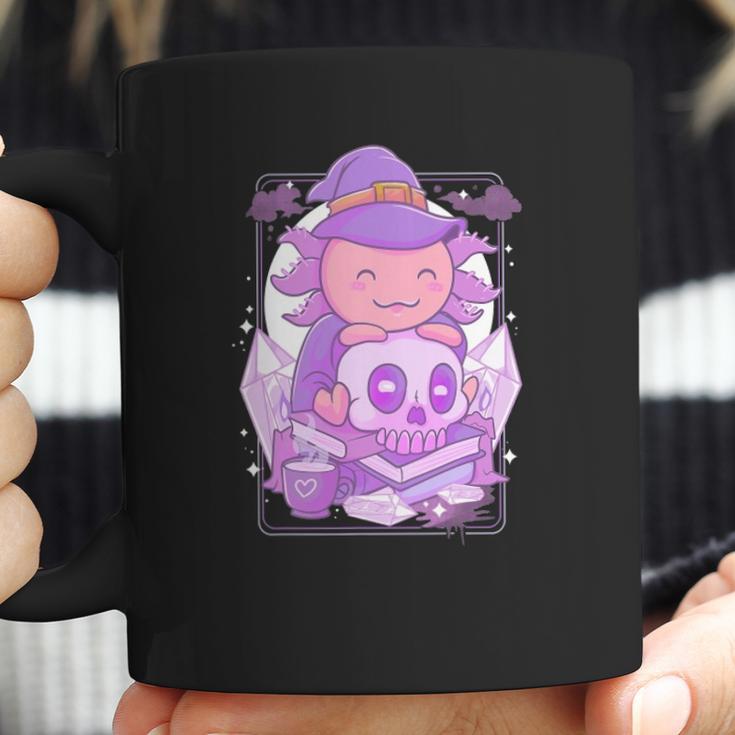 Axolotl Witch Halloween Witchcraft Cute Axolotl Pastel Goth Coffee Mug