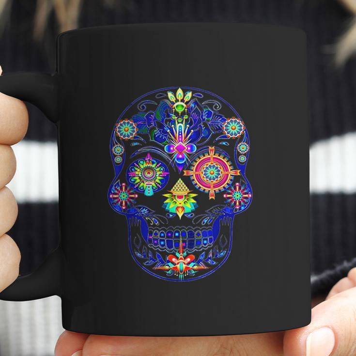 Ayahuasca Dmt Psychedelic Shrooms Psilocybin Lsd Trip Skull Coffee Mug