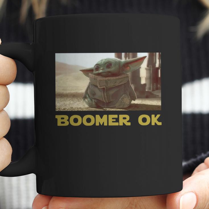 Baby Yoda Boomer Ok Coffee Mug