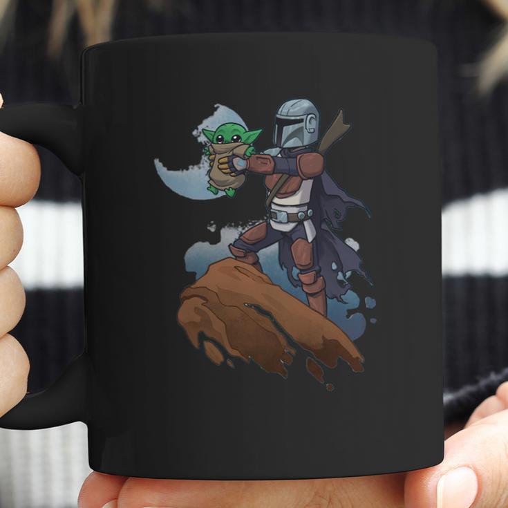 Baby Yoda Mandalorian Mandalion Kawaii King Shirt Coffee Mug