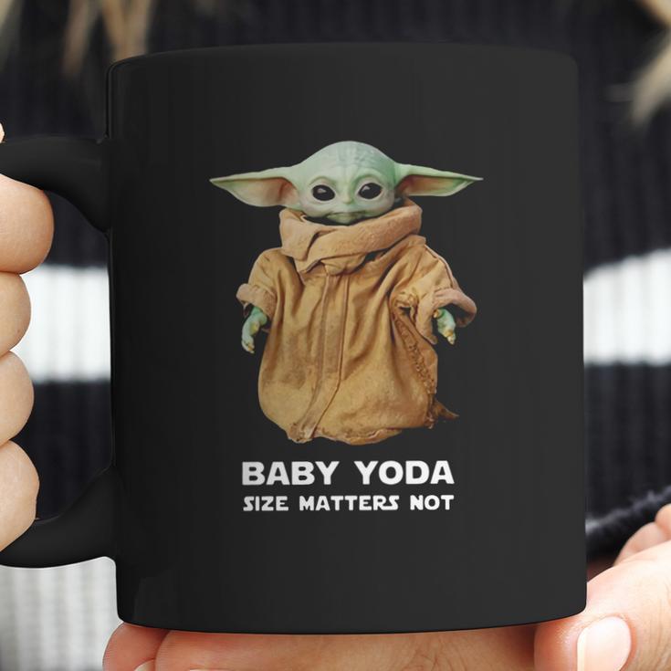 Baby Yoda Size Matters Not Shirt Coffee Mug