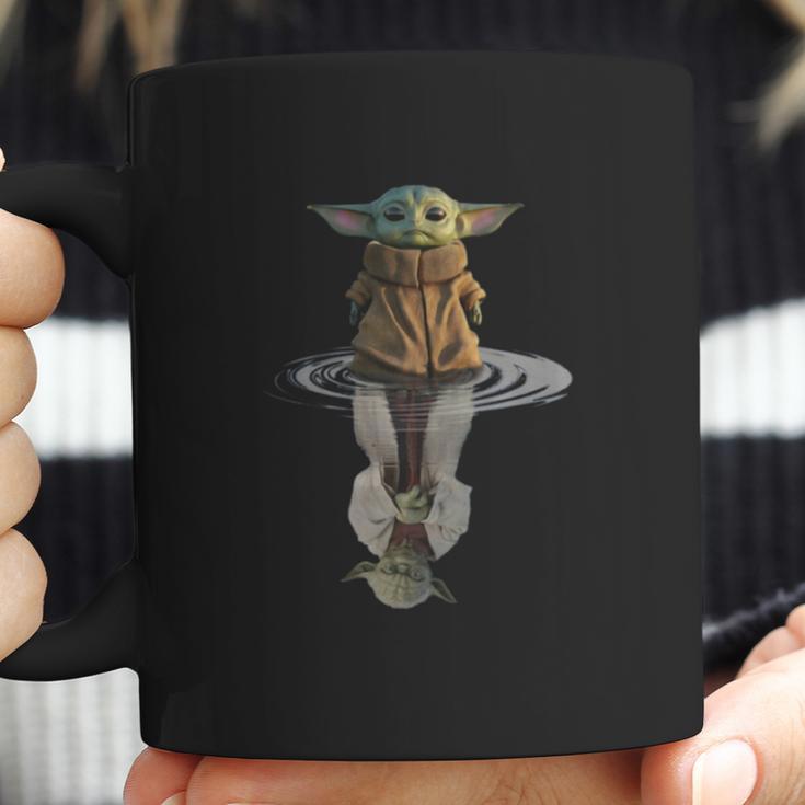 Baby Yoda Water Reflection Master Yoda Best Sweater Coffee Mug