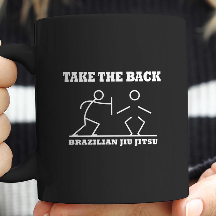 Take The Back Funny Bjj T-Shirt Brazilian Jiu Jitsu Tee Coffee Mug