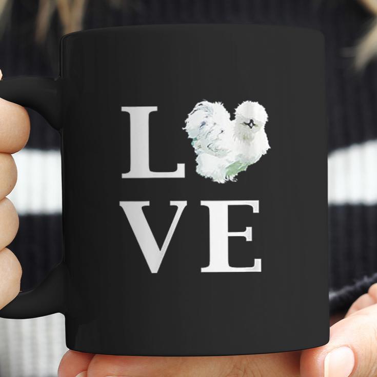 Backyard Silkie Chicken Love Coffee Mug