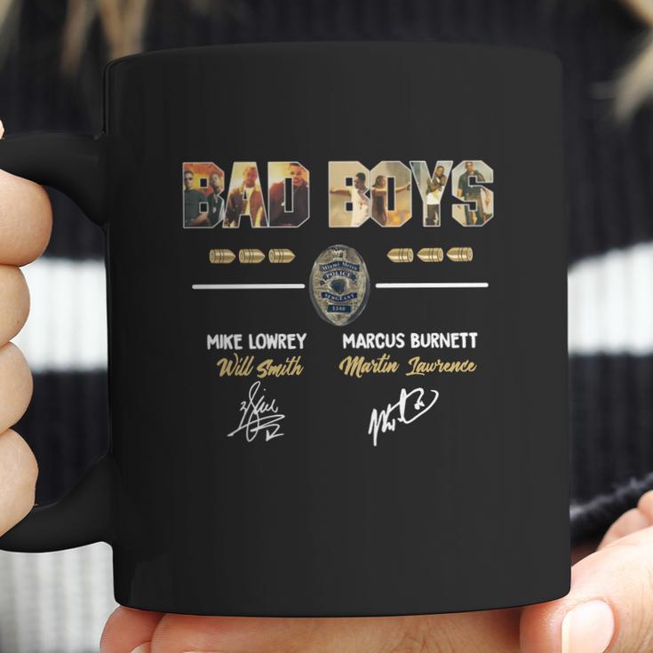 Bad Boys Movie Lovers Mike Lowrey Marcus Burnett Will Smith Martin Lawrence Signatures Coffee Mug