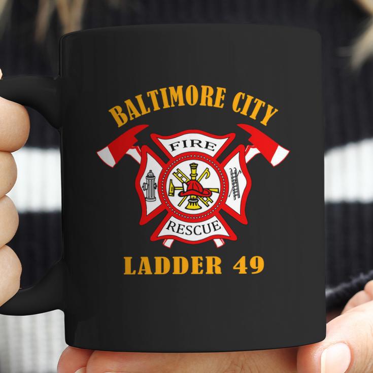 Baltimore City Fire Rescue Ladder 49 Coffee Mug