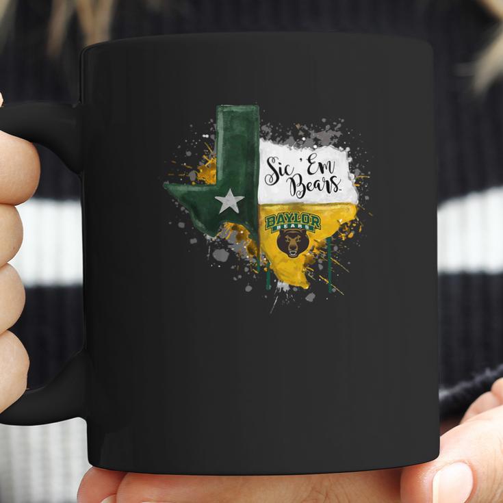 Baylor Bears Color Drop State Map Apparel Coffee Mug